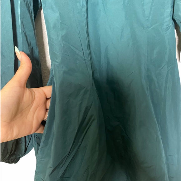 NEW! COS | Volume sleeve waisted dress - Picture 6 of 8